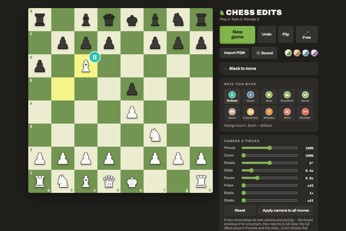 Chess Edits